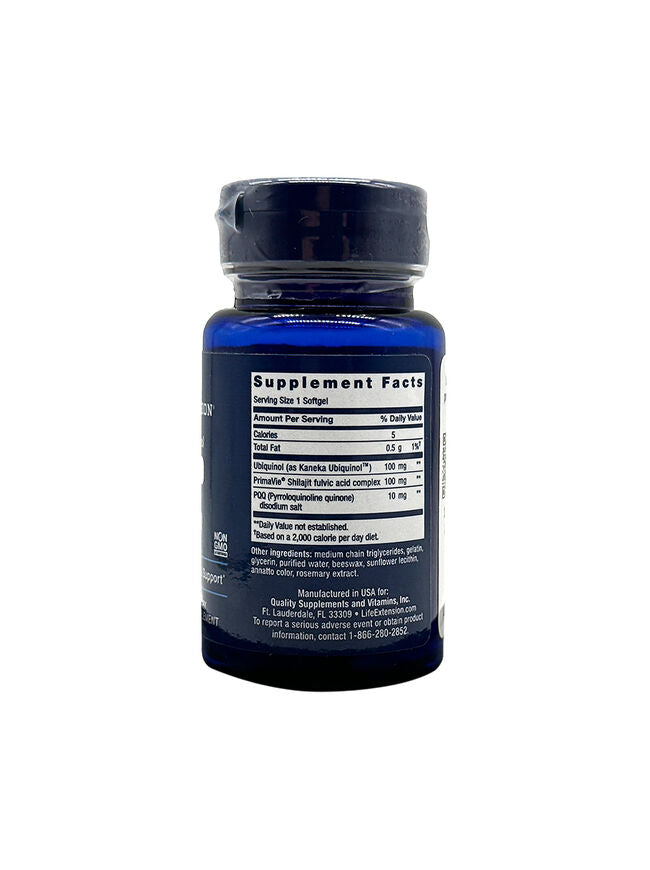 Life Extension® Super Ubiquinol CoQ10 with PQQ, 100 mg, 30 softgels