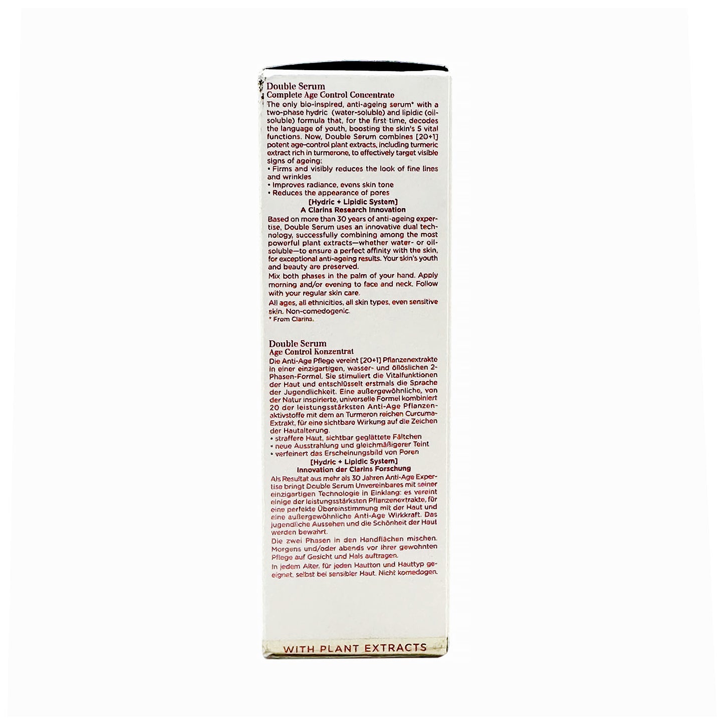 Clarins Anti Aging Double Serum - Complete Age Control Concentrate - 1.0 oz