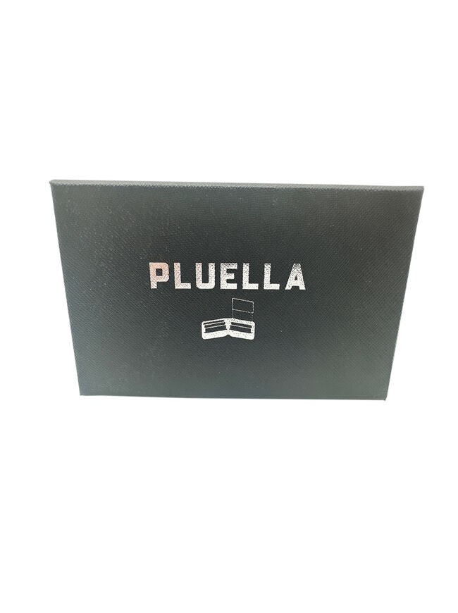 PLUELLA Minimalist Wallet for Men - Slim RFID Wallet and Card Holder