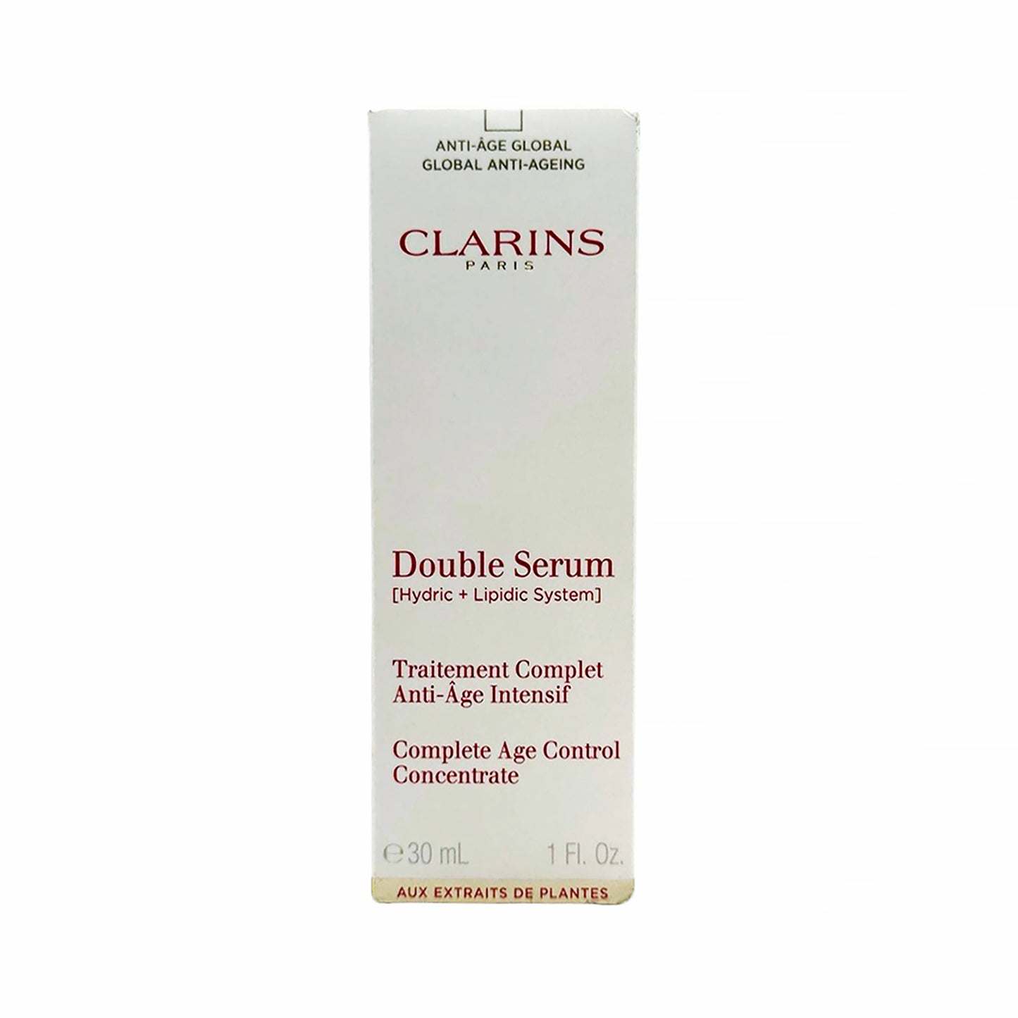 Clarins Anti Aging Double Serum - Complete Age Control Concentrate - 1.0 oz