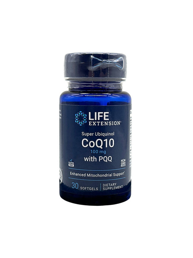 Life Extension® Super Ubiquinol CoQ10 with PQQ, 100 mg, 30 softgels