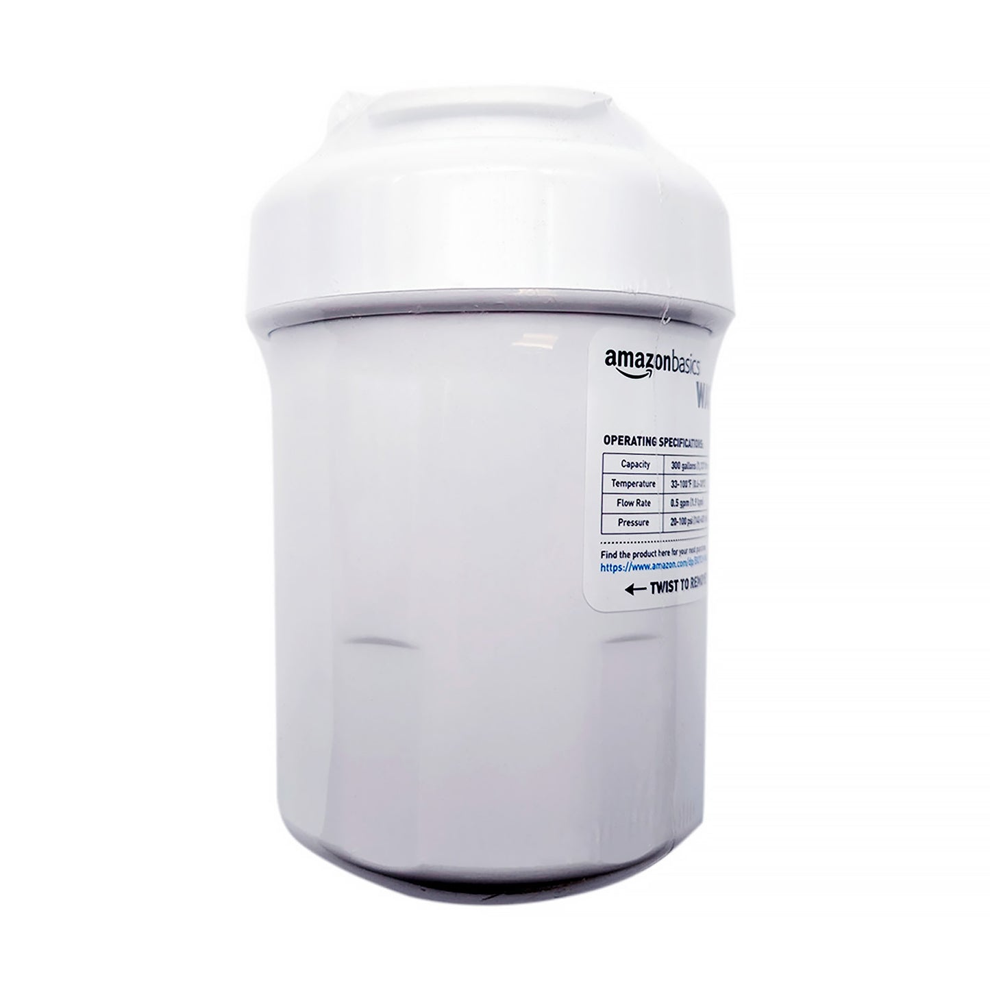 Amazon Basics Replacement GE MWF Refrigerator Water Filter - Premium Filtration