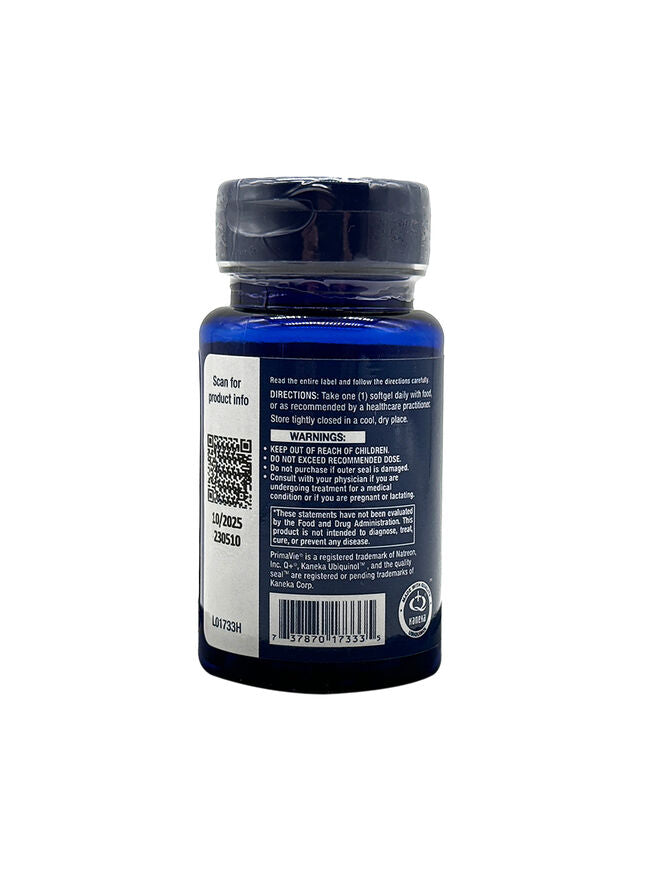Life Extension® Super Ubiquinol CoQ10 with PQQ, 100 mg, 30 softgels