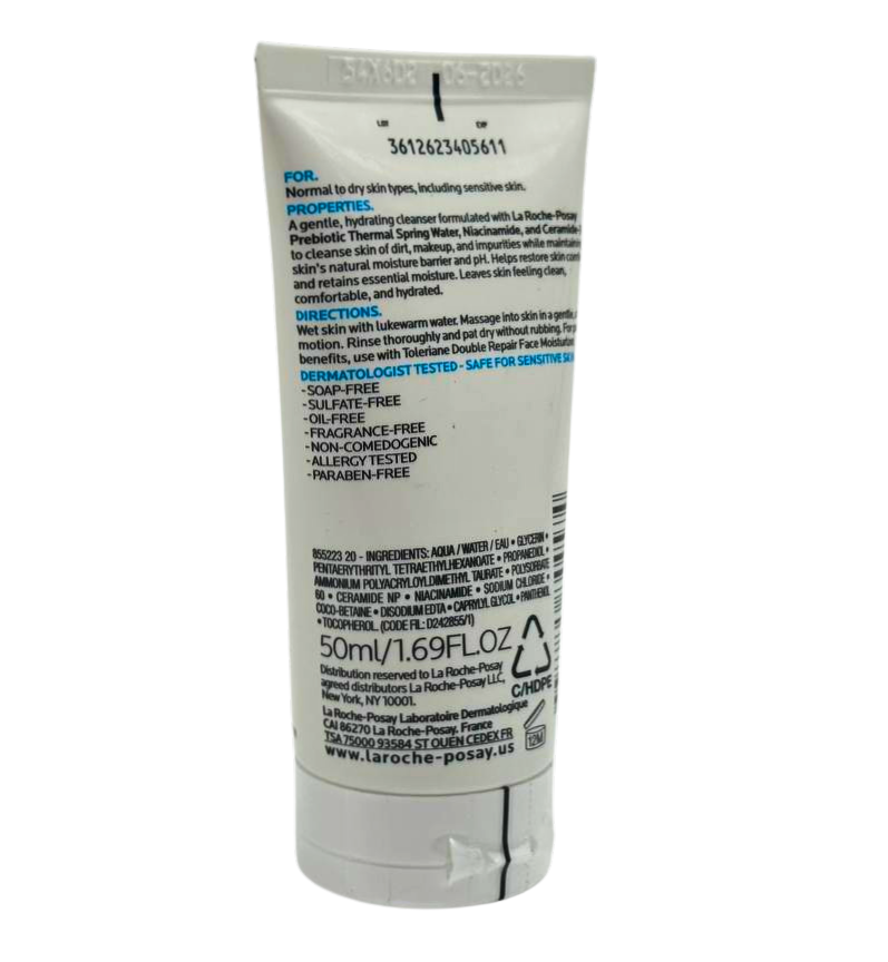 La Roche Posay Toleriane Hydrating Facial Cleanser - 1.69 fl oz