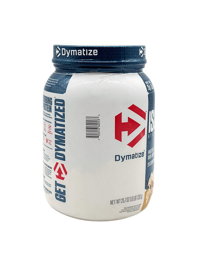 Dymatize ISO100 Hydrolyzed Protein Powder, 100% Whey Isolate Protein, 25g of Protein, 5.5g BCAAs, Gluten Free, Fast Absorbing, Easy Digesting, Gourmet Vanilla, 24 Servings