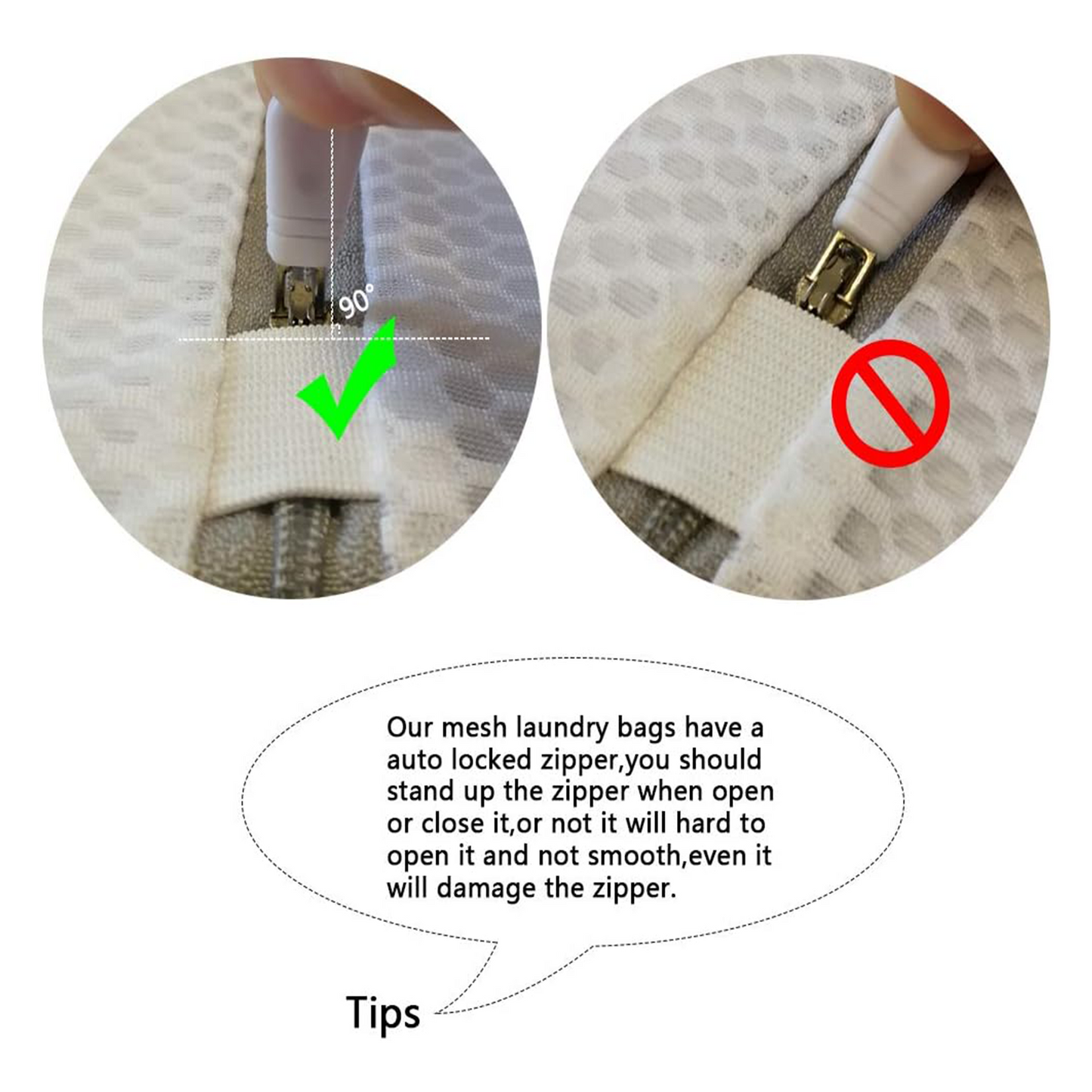 Kimmama Laundry Bags Mesh Wash Bag, Lingerie Bags for Washing Delicates, Net Washer Sack with Zipper, Dryer Pouch for Cleaning and Drying Cloths, Garment, Sweater, Bra, Pant, Sock, Toys, Bedcover